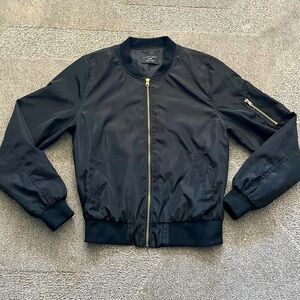 Unisex—Love Tree Black Lightweight Nylon Jacket